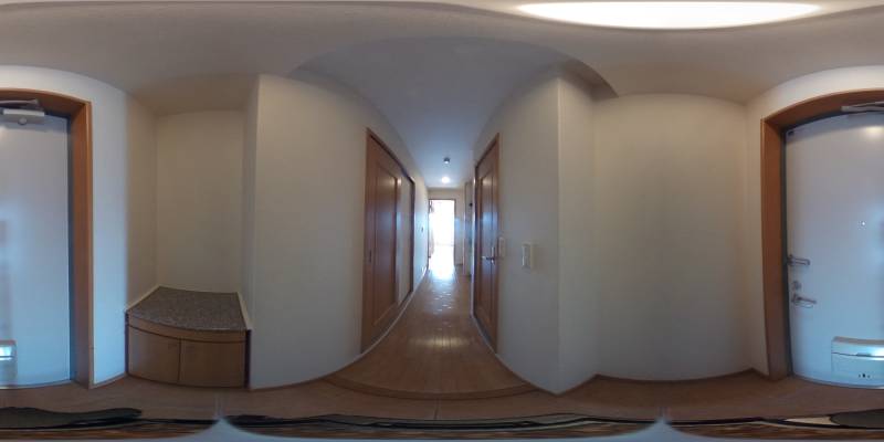 パノラマ画像玄関