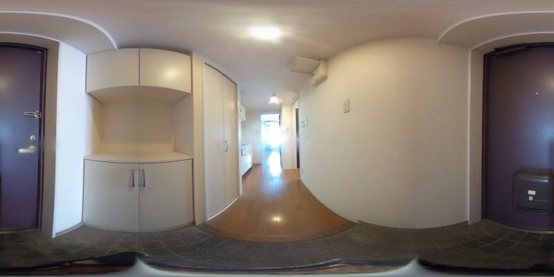 パノラマ画像玄関