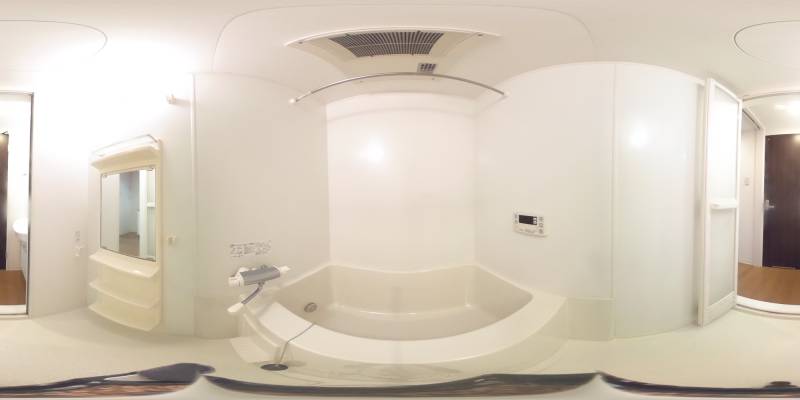 パノラマ画像バスルーム