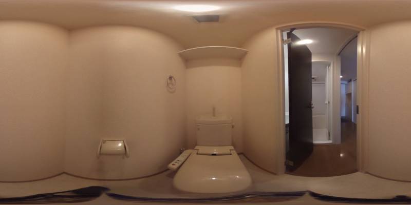 パノラマ画像トイレ