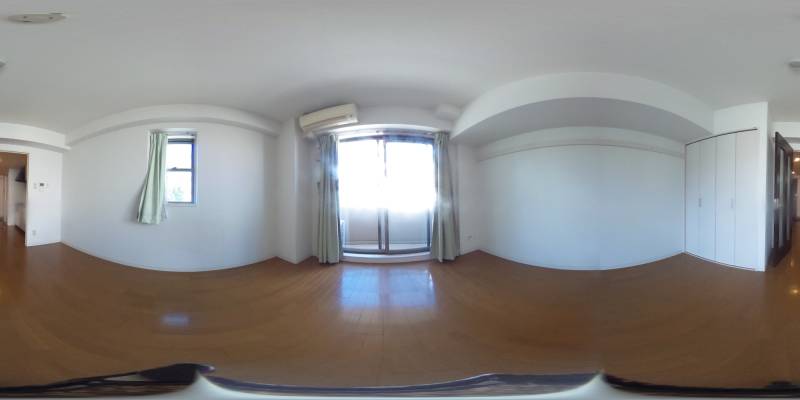 パノラマ画像洋室