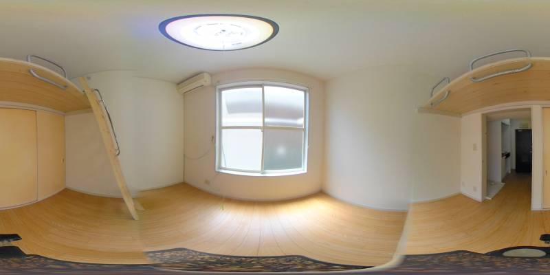 パノラマ画像洋室