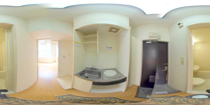 パノラマ画像キッチン