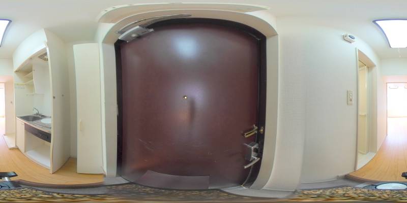 パノラマ画像玄関