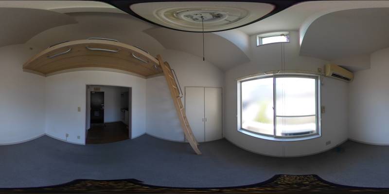 パノラマ画像洋室