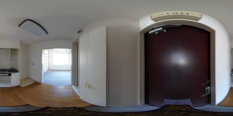 パノラマ画像玄関