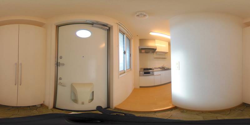 パノラマ画像玄関