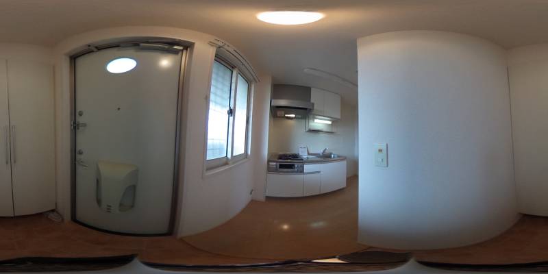 パノラマ画像玄関