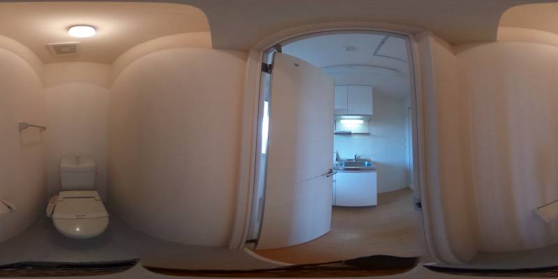 パノラマ画像トイレ