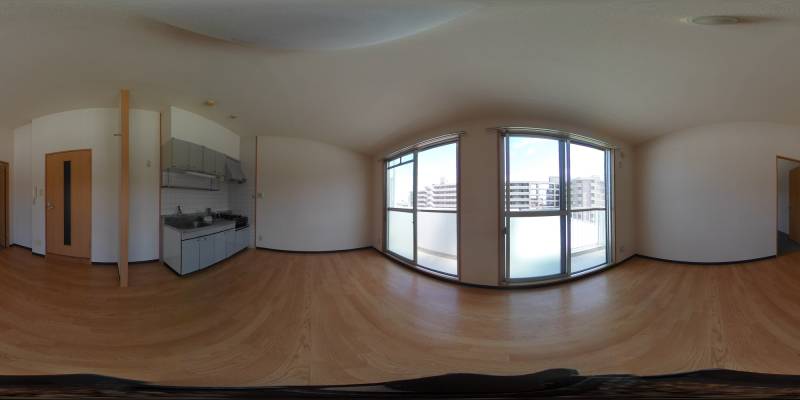 パノラマ画像リビング