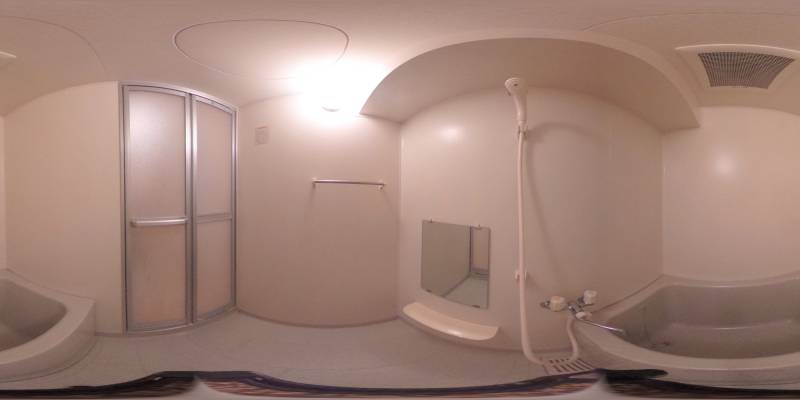 パノラマ画像バスルーム