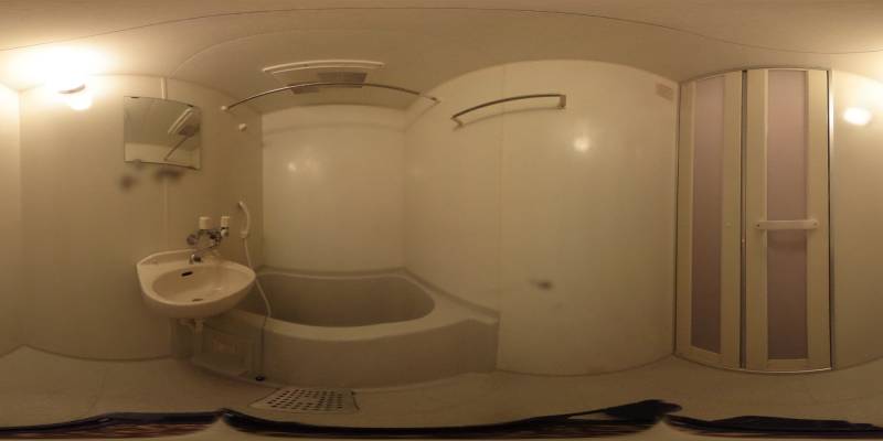 パノラマ画像バスルーム