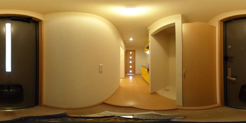 パノラマ画像玄関
