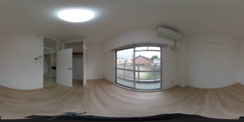 パノラマ画像洋室