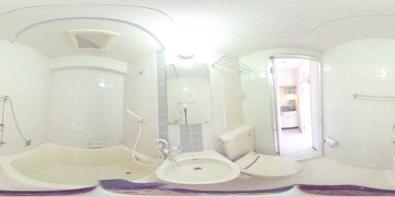 パノラマ画像洗面所