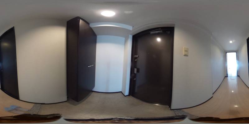 パノラマ画像玄関