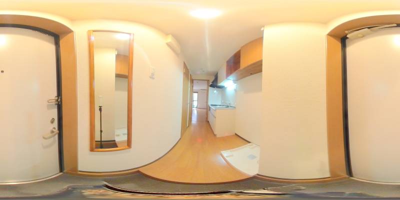 パノラマ画像玄関