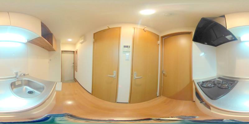 パノラマ画像キッチン