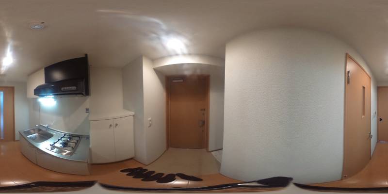 パノラマ画像玄関