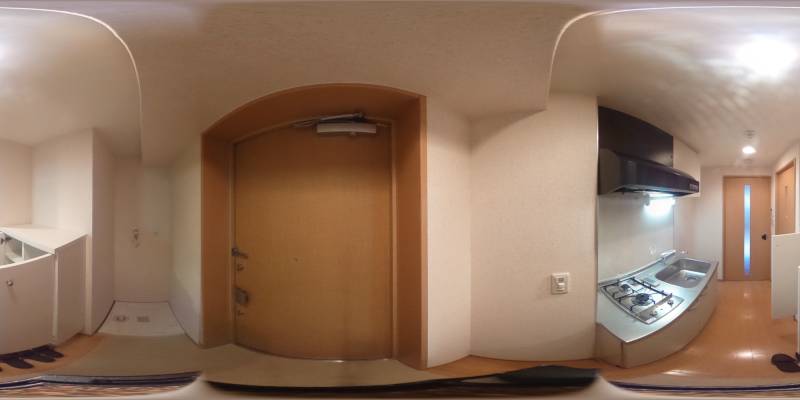 パノラマ画像玄関