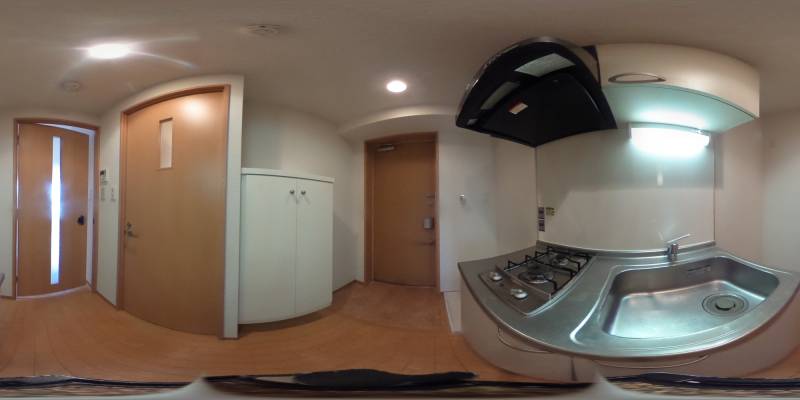 パノラマ画像玄関