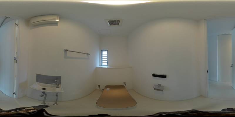 パノラマ画像トイレ