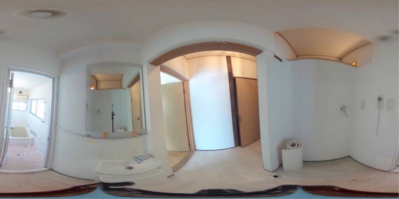 パノラマ画像洗面所