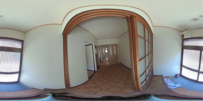 パノラマ画像玄関