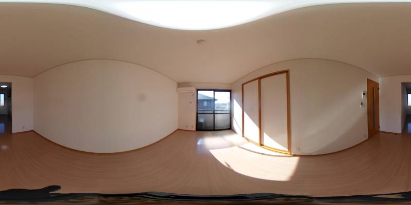 パノラマ画像リビング