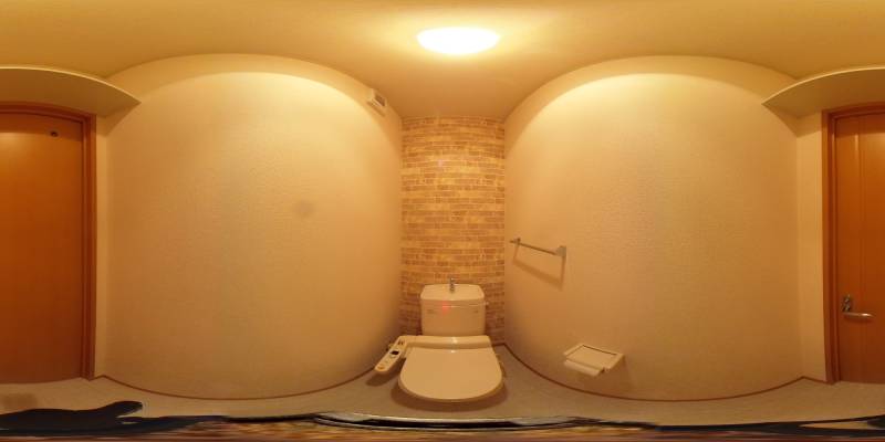 パノラマ画像トイレ