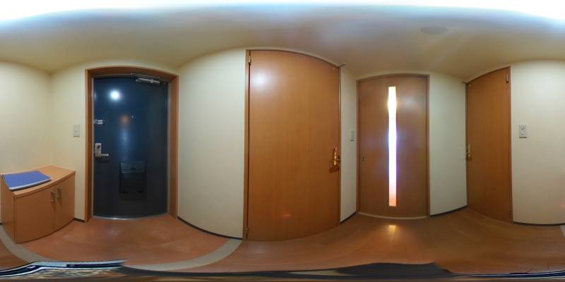 パノラマ画像玄関