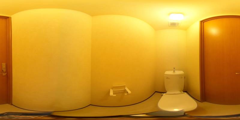 パノラマ画像トイレ