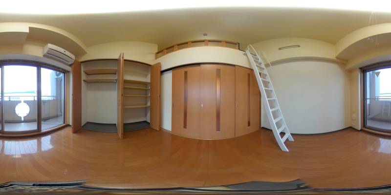 パノラマ画像洋室