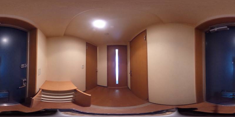 パノラマ画像玄関