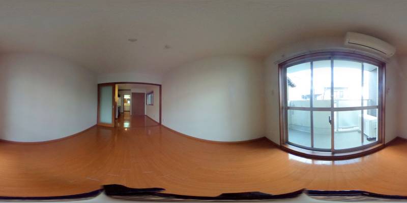 パノラマ画像洋室