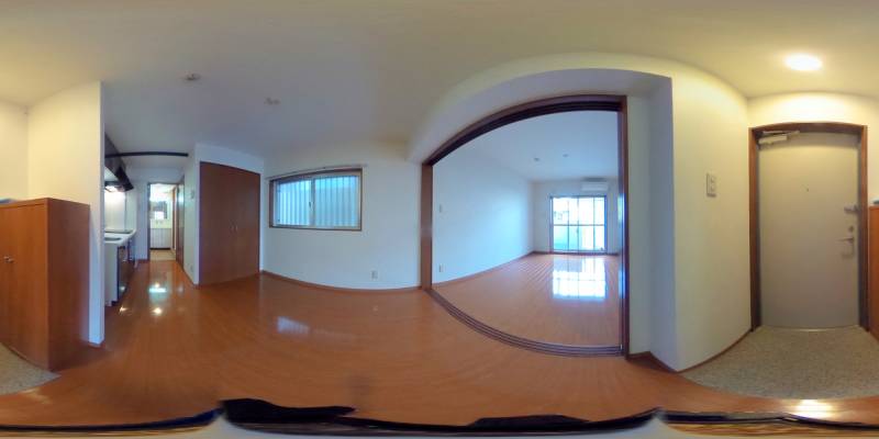 パノラマ画像玄関