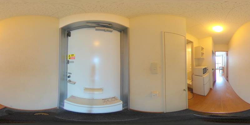 パノラマ画像玄関