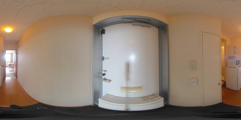 パノラマ画像玄関