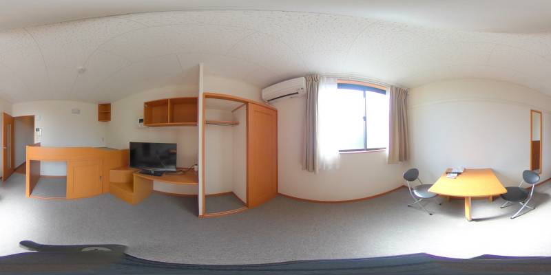 パノラマ画像洋室