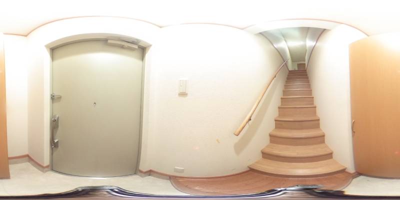 パノラマ画像玄関