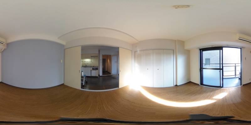 パノラマ画像洋室