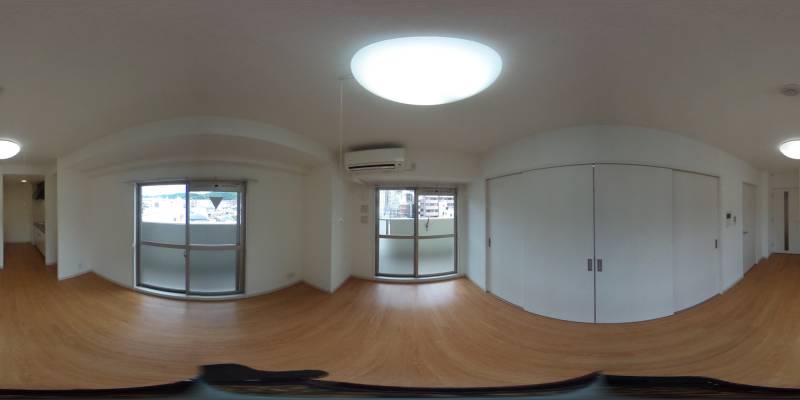 パノラマ画像リビング