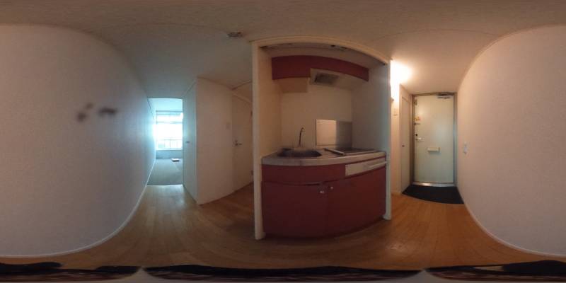 パノラマ画像キッチン