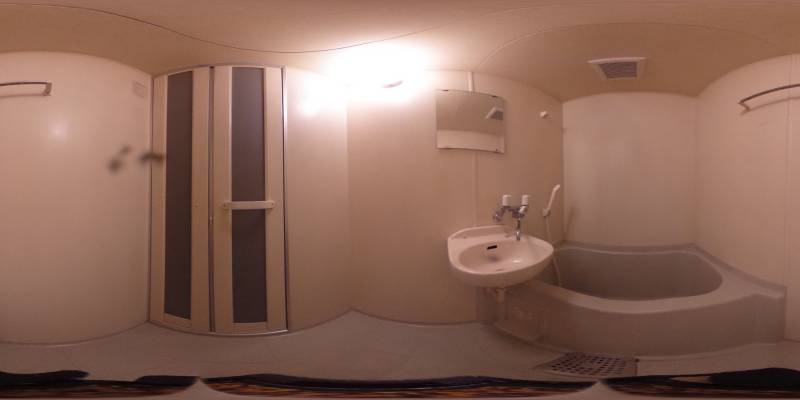 パノラマ画像バスルーム