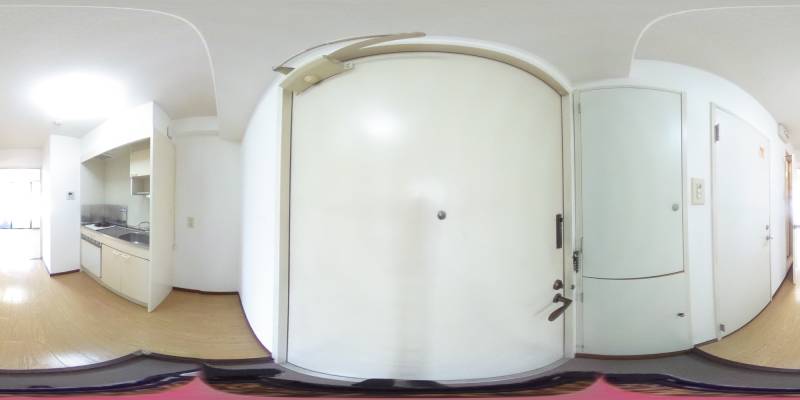 パノラマ画像玄関