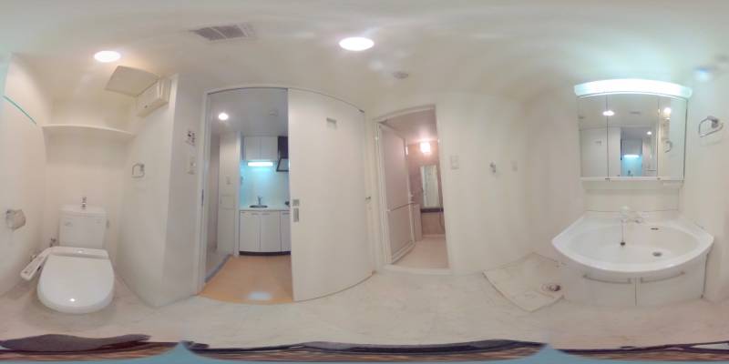 パノラマ画像トイレ