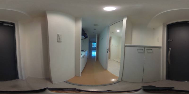 パノラマ画像玄関