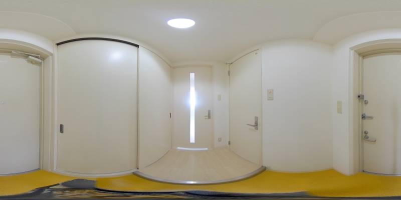 パノラマ画像玄関