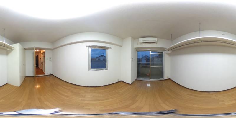 パノラマ画像洋室