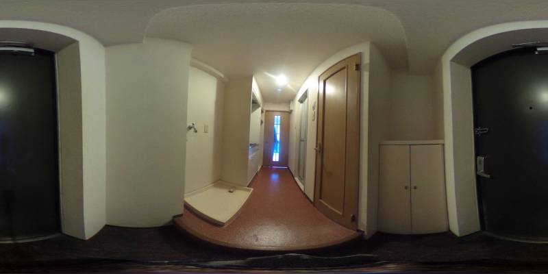 パノラマ画像玄関